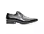 Sapato Masculino Derby Italiano Couro Preto [F008] - Imagem 2