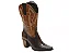 Bota Texana Feminina Cano Longo Couro Anaconda [F008] - Imagem 1