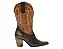 Bota Texana Feminina Cano Longo Couro Anaconda [F008] - Imagem 4