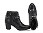 Bota Casual Feminina Cano Curto Couro Comfort [F008] - Imagem 4