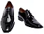 Sapato Social Oxford Cromo Argentino Preto [F008] - Imagem 2