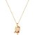 Colar Personalizado Hello Kitty Folheado Em Ouro 18k [F027] - Imagem 1