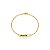 Pulseira Personalizada Chapada Nome Coração Vazado Folheado Ouro 18k [F027] - Imagem 1