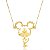 Colar Personalizado Mickey Com Castelo E Nome Folheado Em Ouro 18k [F027] - Imagem 1