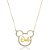 Colar Personalizado Mickey E Minnie Nome Trabalhado Em Zircônia [F027] - Imagem 2
