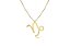 Colar Personalizado Signo De Capricórnio Folheado Em Ouro 18k [F027] - Imagem 1