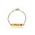 Pulseira Personalizada Com Nome Chapado E Símbolo Lateral Folheado Em Ouro 18k [F027] - Imagem 7