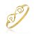 Pulseira Rígida Com Infinito E Iniciais Do Casal Trabalhado Em Zircônia [F027] - Imagem 2