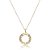 Colar Personalizado De Mandala Com Nomes De Filhos Folheado Em Ouro 18k [F027] - Imagem 1