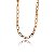 Pulseira Corrente Chapada Folheada Em Ouro 18k [F027] - Imagem 1