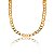 Pulseira Corrente Folheada Em Ouro 18k [F027] - Imagem 1
