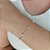 Pulseira Infantil Com Pérolas Folheado Em Ouro 18k [F027] - Imagem 2