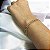 Pulseira Com Aros Ovais E Strass Folheado Em Ouro 18k [F027] - Imagem 2
