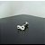 Piercing Símbolo Do Infinito Com Mini Zircônia Em Prata 925 [F027] - Imagem 2