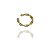 Piercing Fake Trançado Folheado A Ouro 18k [F027] - Imagem 1