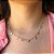 Colar De Mini Conchas Folheado Em Ouro 18k [F027] - Imagem 3