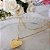 Colar Duplo Folheado Em Ouro 18k Com Coração [F027] - Imagem 3