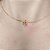 Choker árvore Da Vida Colorida Folheado Em Ouro 18k [F027] - Imagem 2