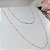 Choker Com Bolinhas Folheado Em Ouro 18k [F027] - Imagem 4