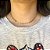Choker Com Folhas Folheado Em Ouro 18k [F027] - Imagem 3