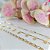 Colar Choker Com Mini Pérolas Na Corrente Folheado Em Ouro 18k [F027] - Imagem 4
