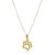 Colar Com Pata Do Seu Pet Folheado Em Ouro 18k [F027] - Imagem 1