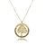 Colar Personalizado árvore De Vida Com Nomes Folheado Em Ouro 18k [F027] - Imagem 1