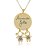 Colar Personalizado Com Nome De Filhos Nas Letras Deles Folheado Em Ouro 18k [F027] - Imagem 2