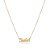 Colar Personalizado Com Nome Folheado Em Ouro 18k [F027] - Imagem 1