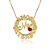 Colar Personalizado Mandala Mãe Amor Eterno Folheado Em Ouro 18k [F027] - Imagem 2