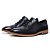 Sapato Masculino Derby Sola Couro Preto [F008] - Imagem 3