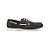 Sapato Mocassim Casual Youth Couro Chumbo [F008] - Imagem 1