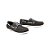 Sapato Mocassim Casual Youth Couro Chumbo [F008] - Imagem 2