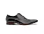 Sapato Oxford Masculino Solado Couro Cromo Argentino Preto [F008] - Imagem 2