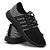 Tênis Caminhada Colors Preto E Branco [F008] - Imagem 2