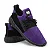 Tênis Caminhada Feminino Confortável Roxo [F008] - Imagem 4