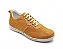 Sapatênis Casual Conforto Couro Amarelo [F008] - Imagem 4