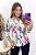 Blusa Crepe Manga Longa Folhagem [F081] - Imagem 1