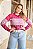 Blusa Tricot Geometrica Manga Longa [F081] - Imagem 3