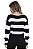Blusa Tricot Manga Longa Gola V Listra [F081] - Imagem 4