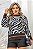 Blusa Tricot Manga Longa Zebra [F081] - Imagem 1