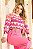 Blusa Tricot Mosaico Manga Longa [F081] - Imagem 4