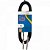 Cabo para Instrumentos Hayonik Linha Brasil P10 x P10 5M Preto [F003] - Imagem 1