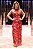 Vestido Longo Viscolycra Estampado Multi Uso Cor:vermelho;tamanho:u [F081] - Imagem 1
