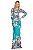 Vestido Longo Viscolycra Manga Longa Estampa [F081] - Imagem 3