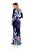 Vestido Longo Viscolycra Manga Longa Estampa [F081] - Imagem 2