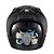 Capacete Sky Two Samurai Preto Fosco Transf Azul 56 [F016] - Imagem 2