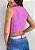 Cropped Básico Canelado Tricot Modal [F081] - Imagem 4