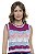 Cropped Tricot Com Manga Mosaico [F081] - Imagem 7