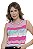 Cropped Tricot Com Manga Mosaico [F081] - Imagem 4
